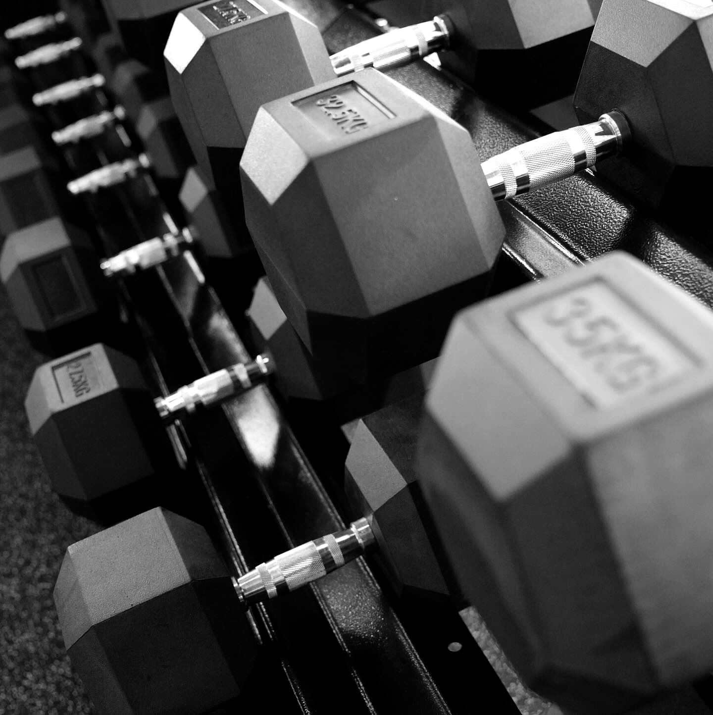 Hex dumbbells